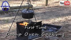 First camp oven cook